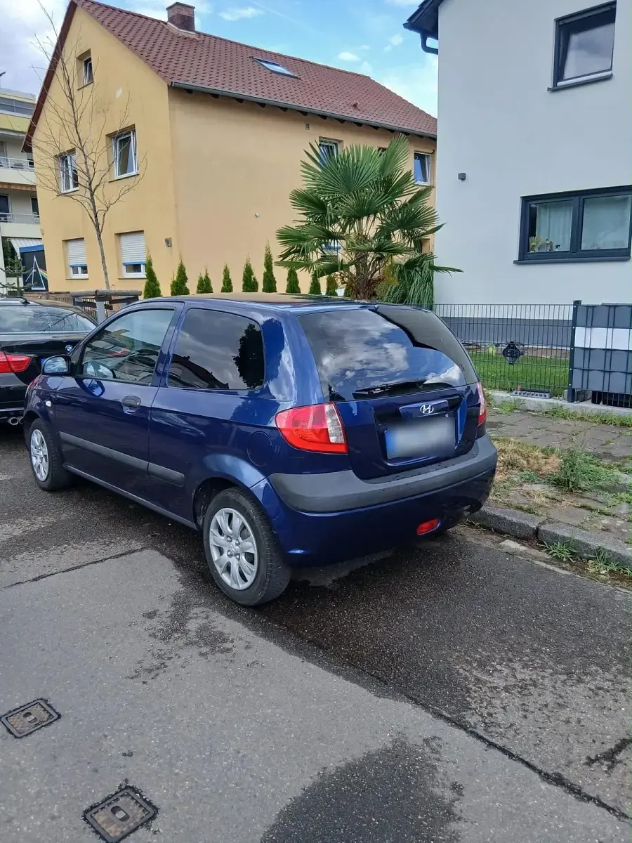 Gebraucht Hyundai Getz 2009 Blau Kleinwagen