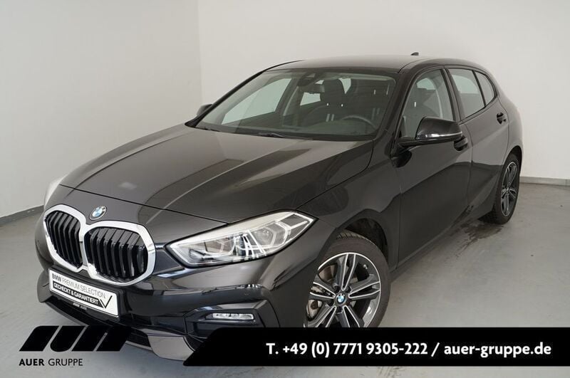 Schwarz Gebraucht 2024 BMW 118 Sport Line Kleinwagen | 22.300 € (Superpreis) - Bild 1/4