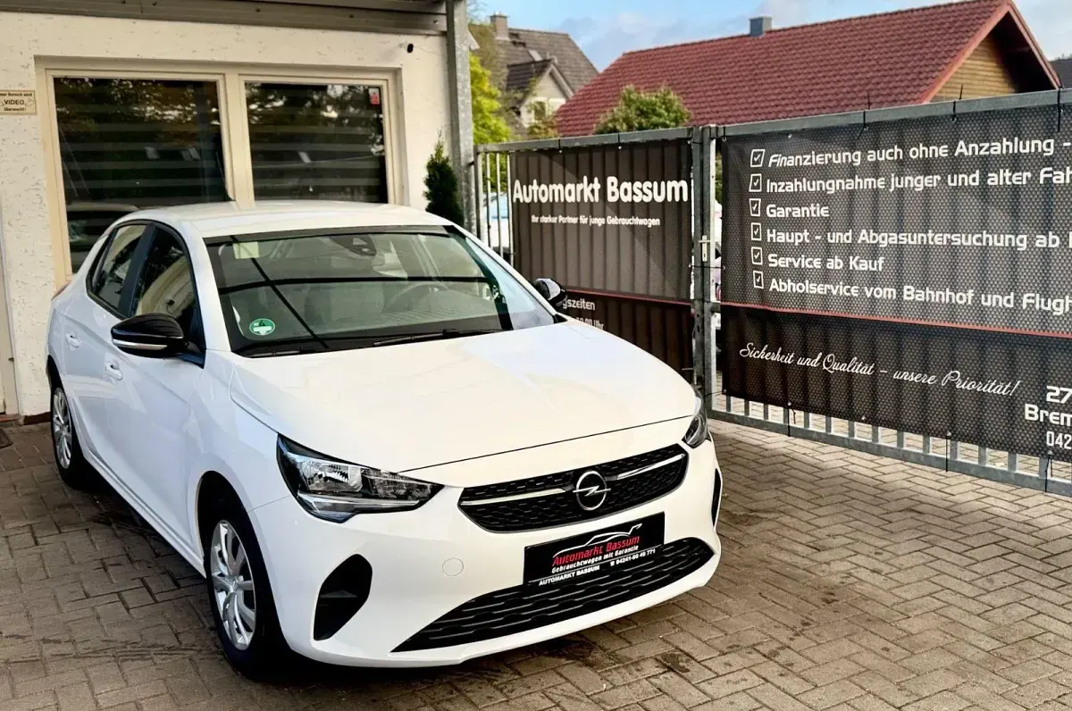 Gebraucht Opel Corsa Edition 75 PS (55 kW) 2022 White jade Kleinwagen