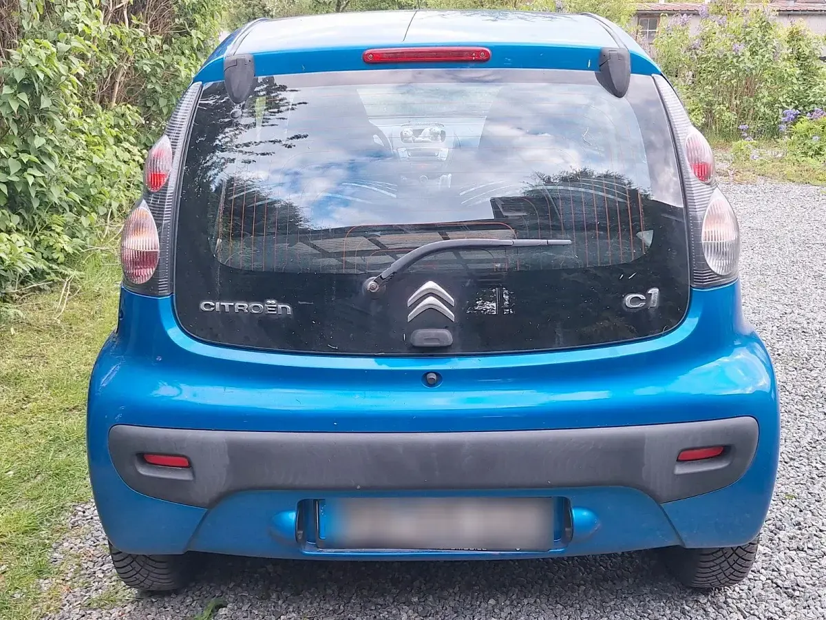 Gebraucht Citroën C1 68 PS (50 kW) 2012 Blau Kleinwagen