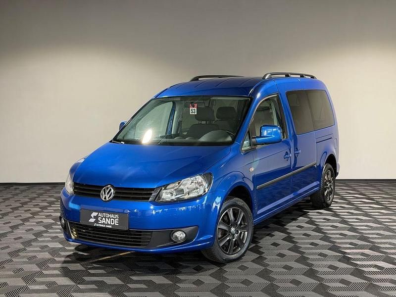 Gebraucht VW Caddy Maxi 105 PS (77 kW) 2011 Blau Van / Kleinbus