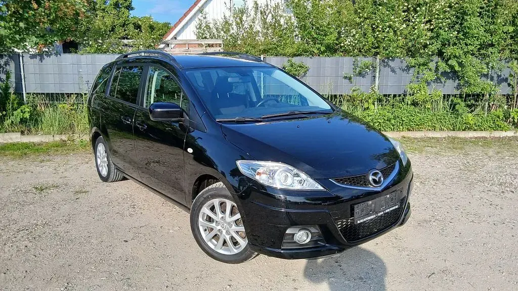 Gebraucht Mazda 5 Active 116 PS (85 kW) 2010 Schwarz Van / Kleinbus