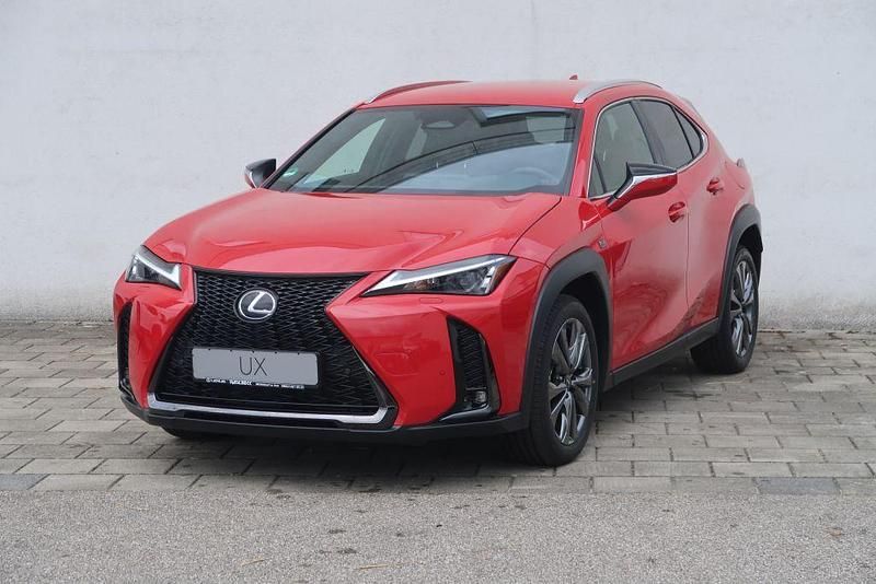 Rot Gebraucht 2024 Lexus UX 300h Sport Design Packet SUV | 34.880 € (Fairer Preis) - Bild 1/4