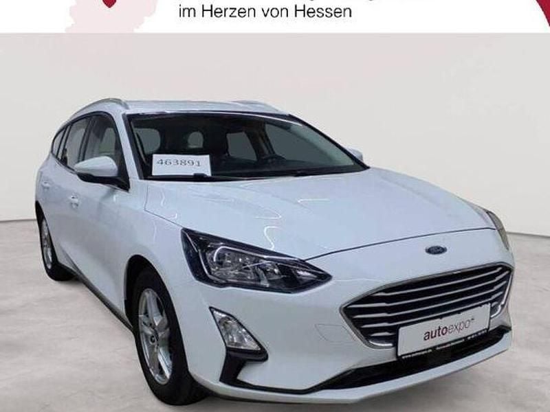 Frostweiß Gebraucht 2021 Ford Focus Cool & Connect Kombi | 9.789 € (Superpreis) - Bild 1/4