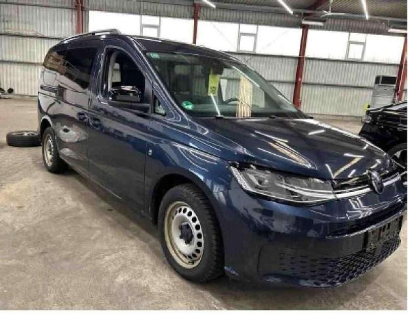 Gebraucht VW Caddy Life 122 PS (89 kW) 2020 Starlight blue metallic Van / Kleinbus