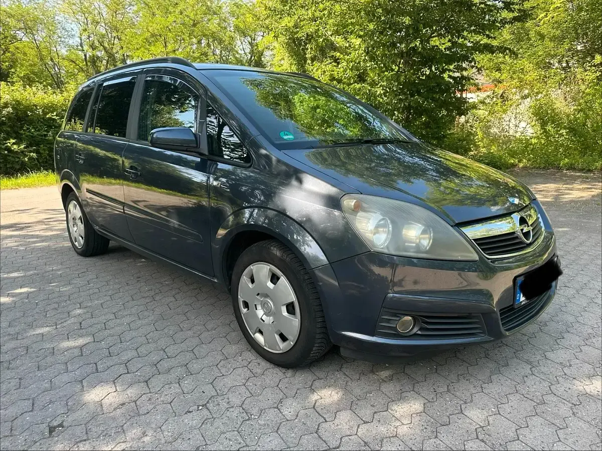 Gebraucht Opel Zafira 100 PS (73 kW) 2006 Blau Van / Kleinbus