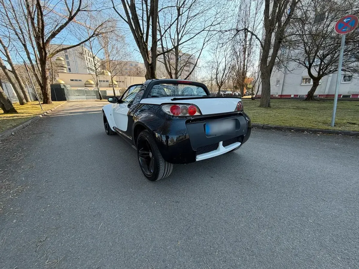 Second-hand Smart Roadster 82 CP (60 kW) 2003 Alb Cabrio