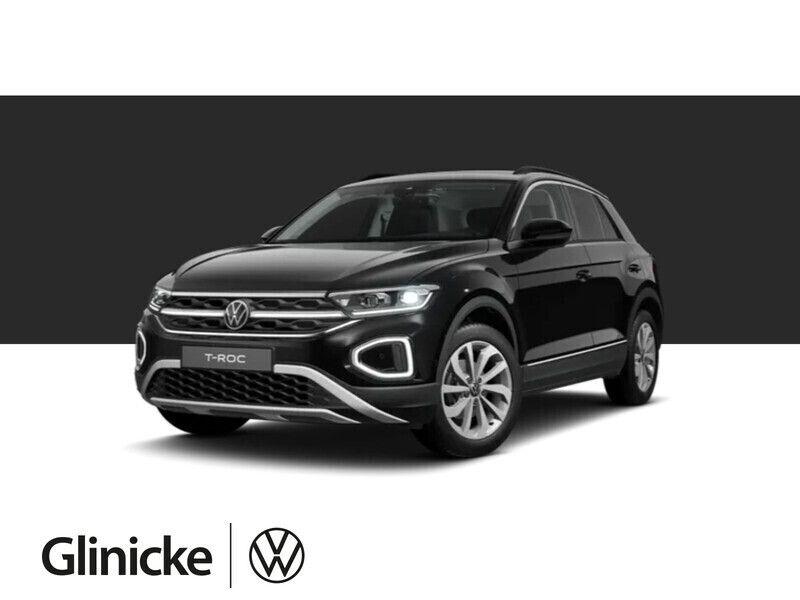 Schwarz Gebraucht 2022 VW T-Roc IQ Drive SUV | 41.729 € - Bild 1/4