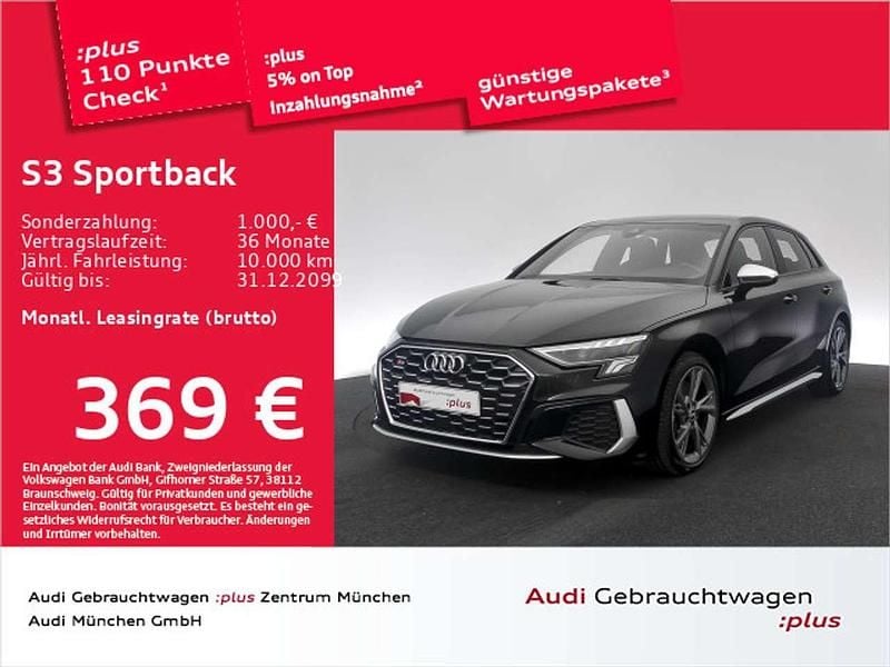 Gebraucht Audi S3 Basis 310 PS (228 kW) 2024 Mythosschwarz metallic Limousine