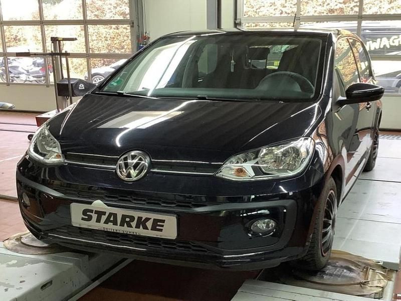 Gebraucht VW up! Sound 75 PS (55 kW) 2018 Schwarz Kleinwagen