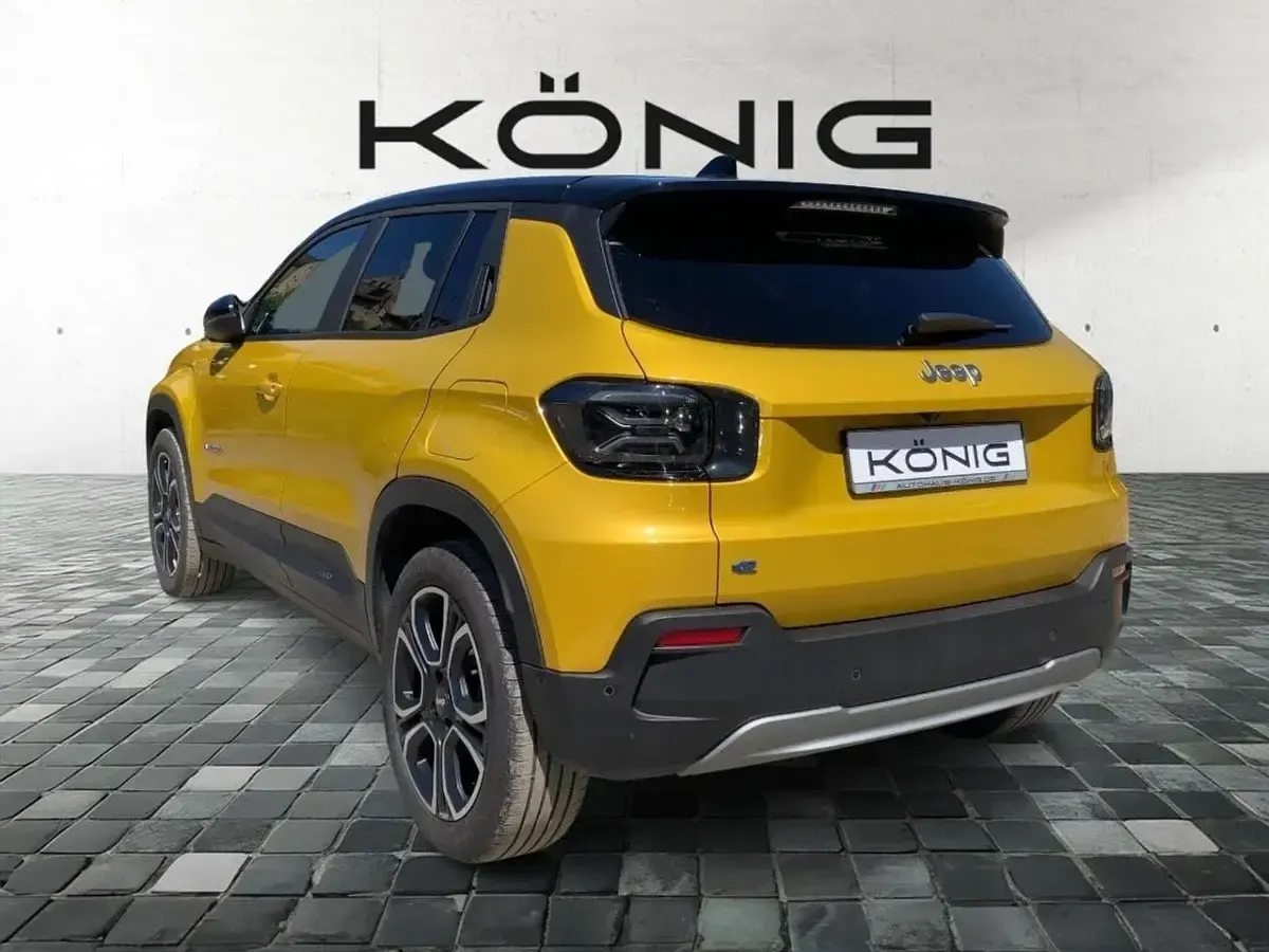 Gebraucht Jeep Avenger EV Summit 114 kW (156 PS) 2023 Gelb SUV