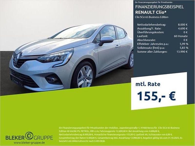 Platingrau Gebraucht 2022 Renault Clio V Business Kleinwagen | 12.380 € (Guter Preis) - Bild 1/3