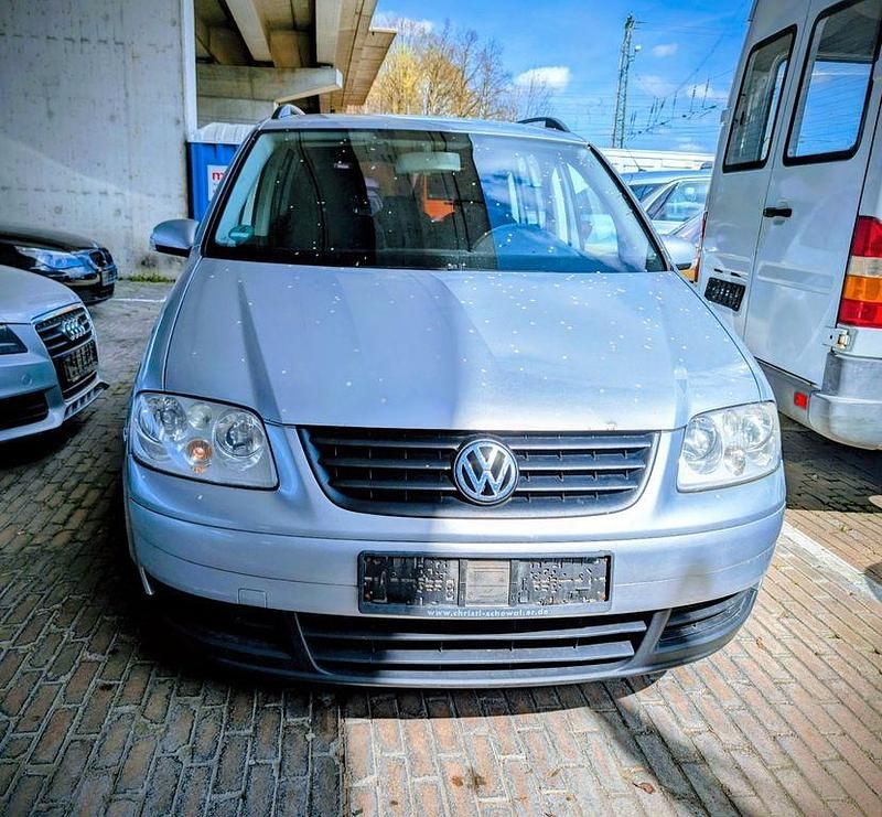 Gebraucht VW Touran Highline 101 PS (74 kW) 2003 Silber Van / Kleinbus