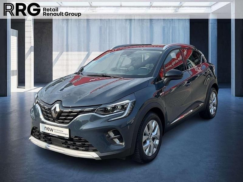 Rauchig blau marine Gebraucht 2022 Renault Captur Intens SUV | 20.390 € (Fairer Preis) - Bild 1/3