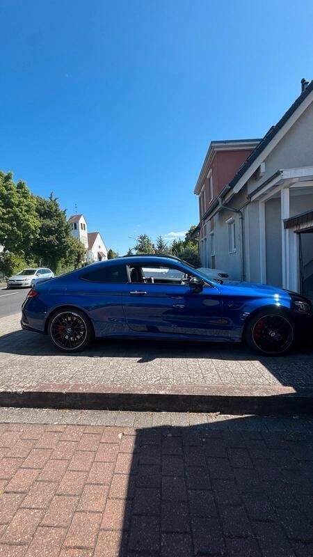 Blau Gebraucht 2020 Mercedes C63S AMG AMG Coupé | 79.777 € - Bild 1/4