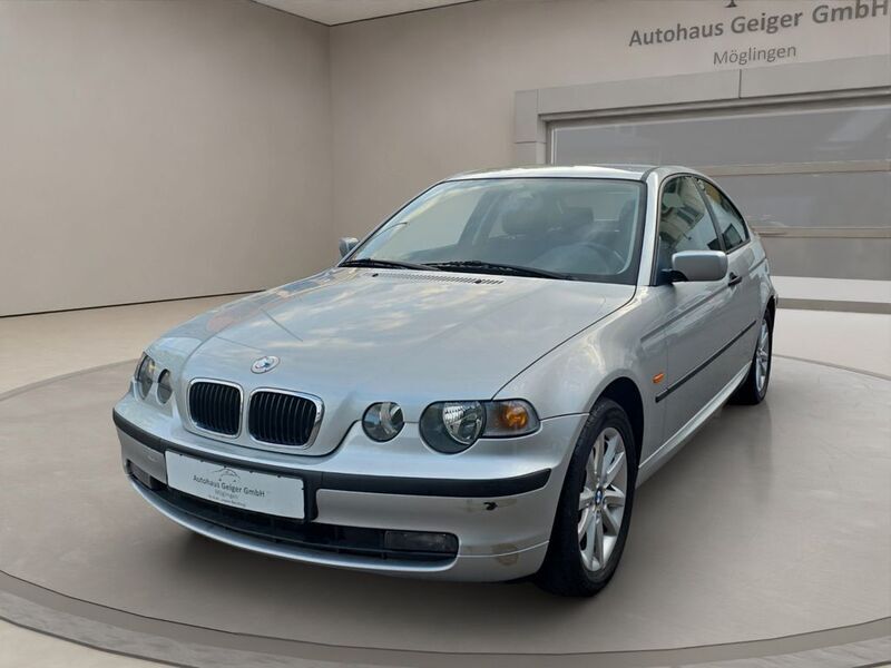 Silber Gebraucht 2003 BMW 316 Compact Advantage Kleinwagen | 3.480 € (Teuer) - Bild 1/4