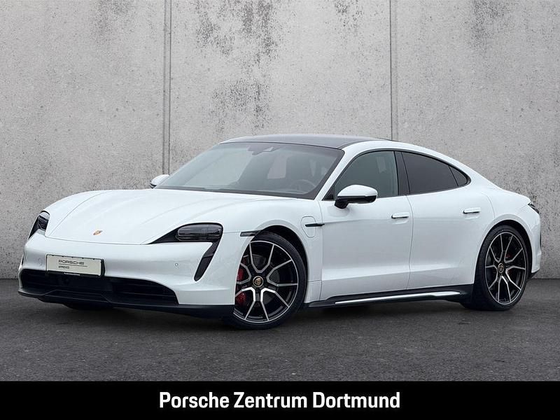 Weiss Gebraucht 2023 Porsche Taycan 4S Limousine | 81.500 € (Fairer Preis) - Bild 1/4
