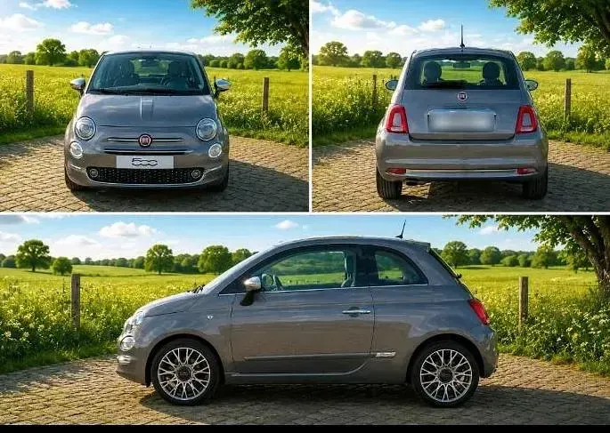 Gebraucht Fiat 500 69 PS (50 kW) 2017 Grau Kleinwagen