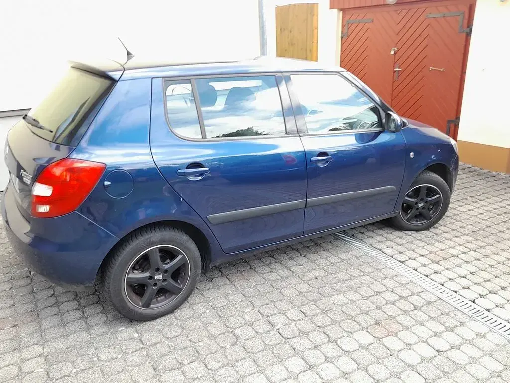 Gebraucht Skoda Fabia Elegance 86 PS (63 kW) 2007 Blau Limousine