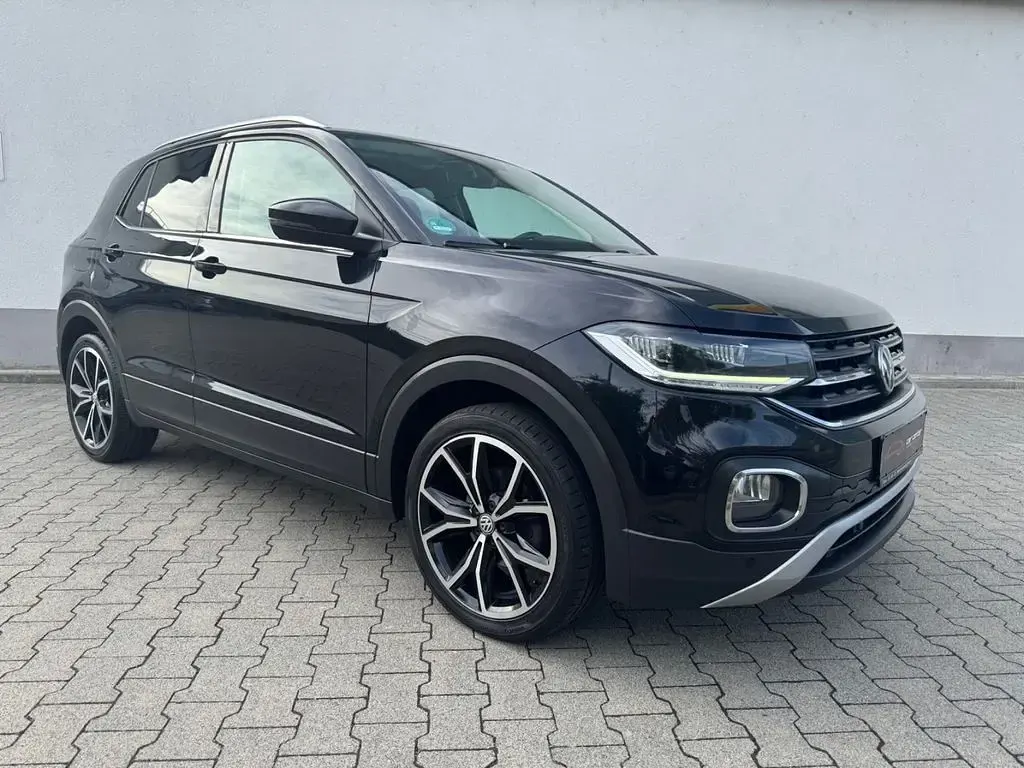 Gebraucht VW T-Cross Style 116 PS (85 kW) 2020 Schwarz SUV