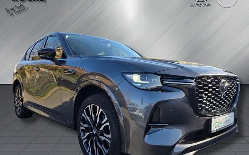 Grau Gebraucht 2022 Mazda CX-60 Homura-Line SUV | 34.990 € (Fairer Preis) - Bild 1/4