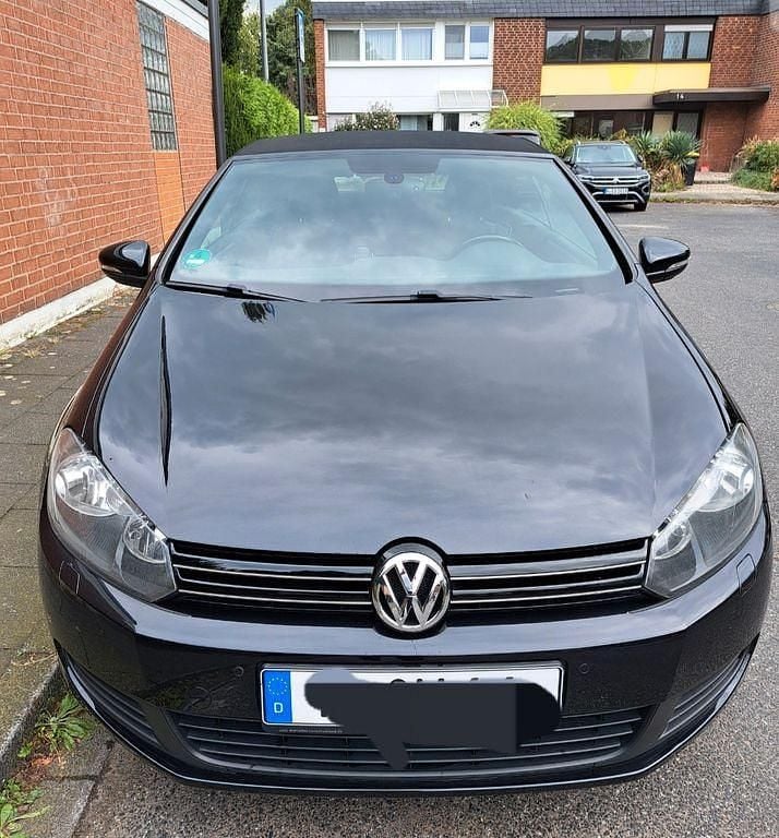 Gebraucht VW Golf Cabriolet 105 PS (77 kW) 2012 Schwarz Cabrio