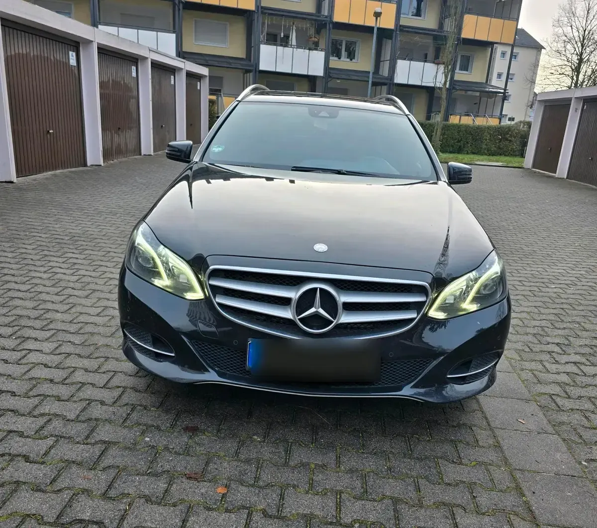 Brugt Mercedes E350 Avantgarde 2014 Sort Stationcar
