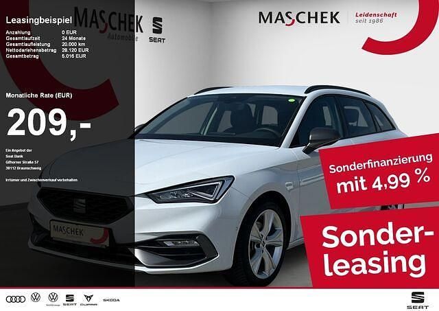 Gebraucht Seat Leon FR 150 PS (110 kW) 2024 Nevada weiss Kombi