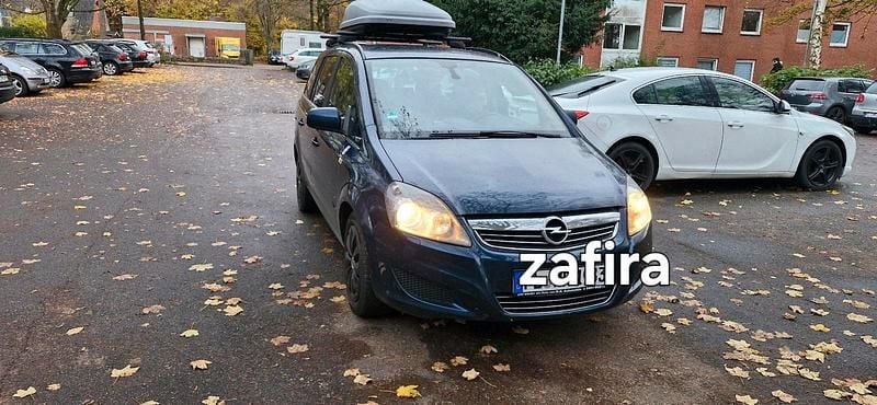 Blau Gebraucht 2011 Opel Zafira Van / Kleinbus | 3.799 € (Superpreis) - Bild 1/4