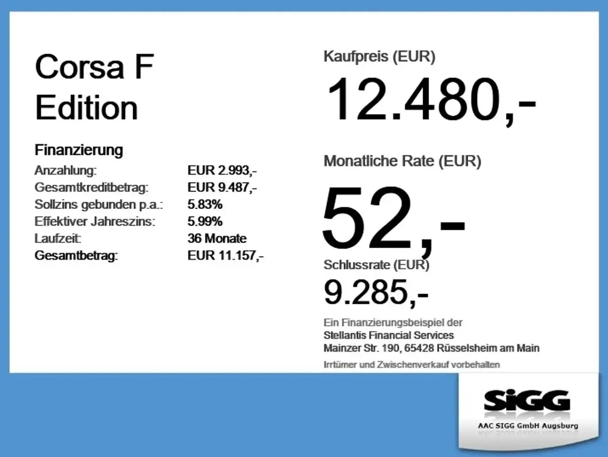 Gebraucht Opel Corsa Edition 75 PS (55 kW) 2023 Lackierung voltaic blue met/ty Kleinwagen