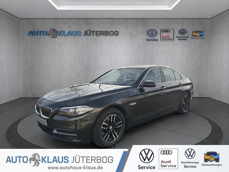 Schwarz Gebraucht 2015 BMW 520 Limousine | 17.450 € (Fairer Preis) - Bild 1/4