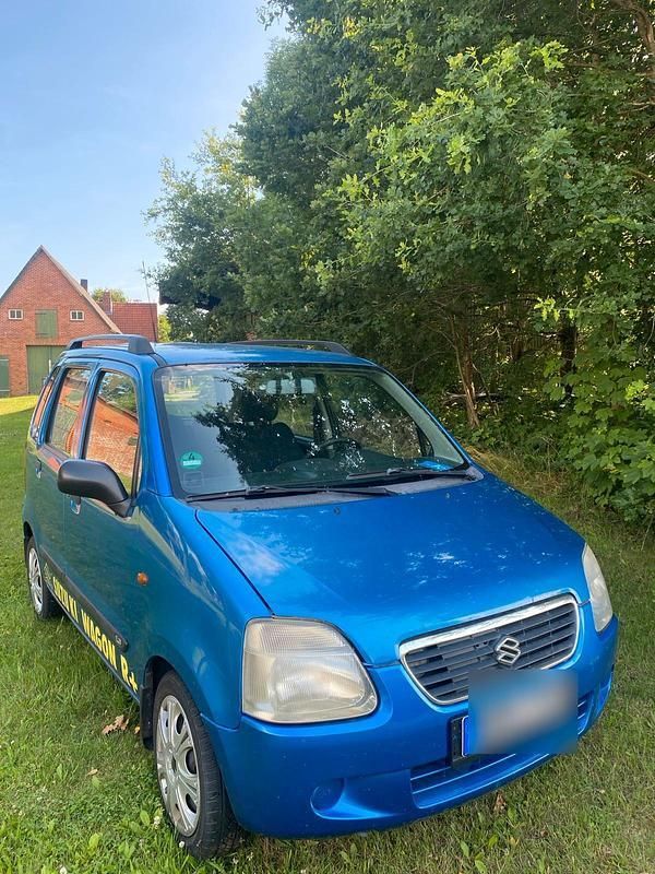 Blau Gebraucht 2003 Suzuki Wagon R+ Kombi | 1.500 € (Fairer Preis) - Bild 1/4