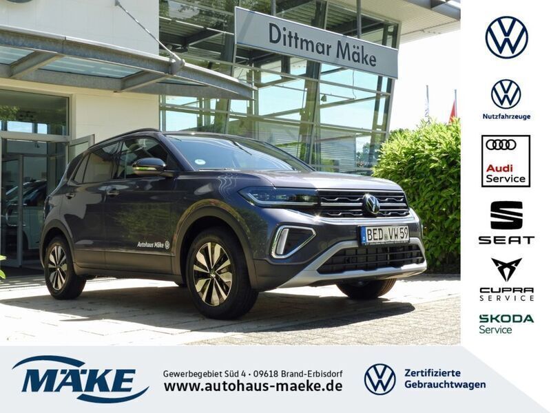 Grau Gebraucht 2025 VW T-Cross Goal SUV | 29.590 € (Teuer) - Bild 1/4