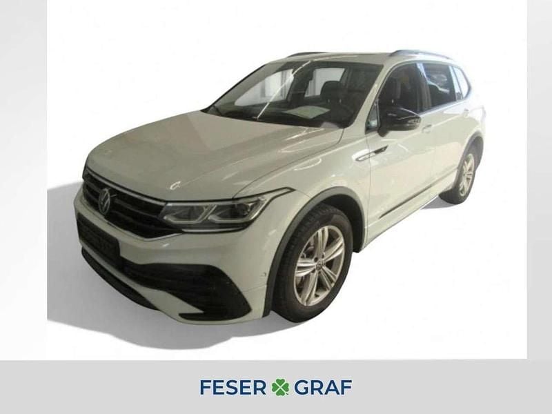 Gebraucht VW Tiguan Allspace R-line 193 PS (141 kW) 2025 Oryxweiß perlmutteffekt SUV