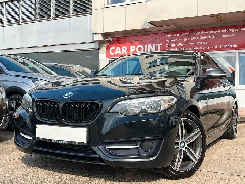 Schwarz ii Gebraucht 2014 BMW 218 Comfort Edition Coupé | 9.990 € (Fairer Preis) - Bild 1/3