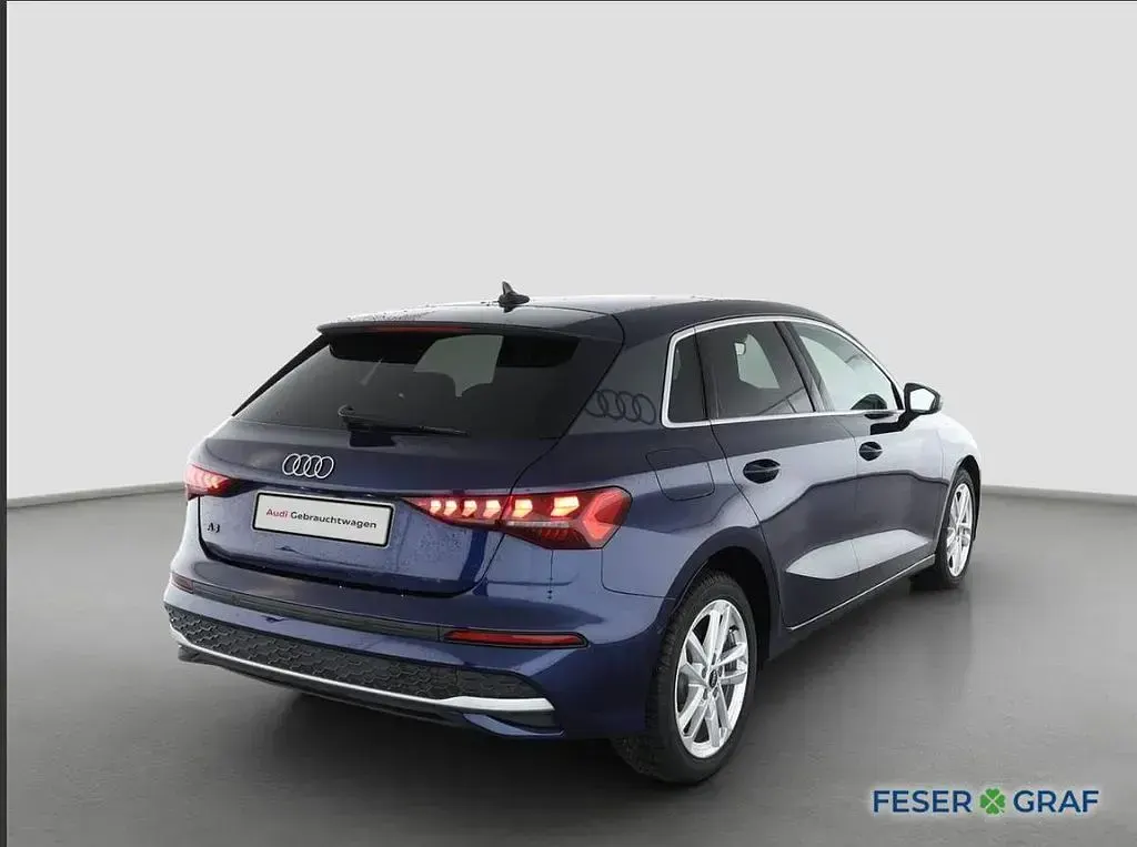 Occasion Audi A3 Advanced Plus 204 ch (150 kW) 2025 Bleue Berline