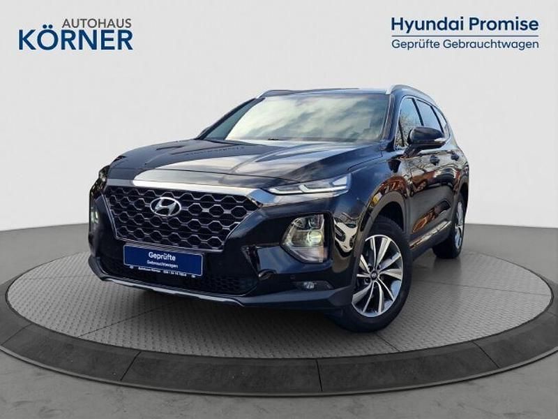 Gebraucht Hyundai Santa Fe Premium 200 PS (147 kW) 2020 Schwarz SUV