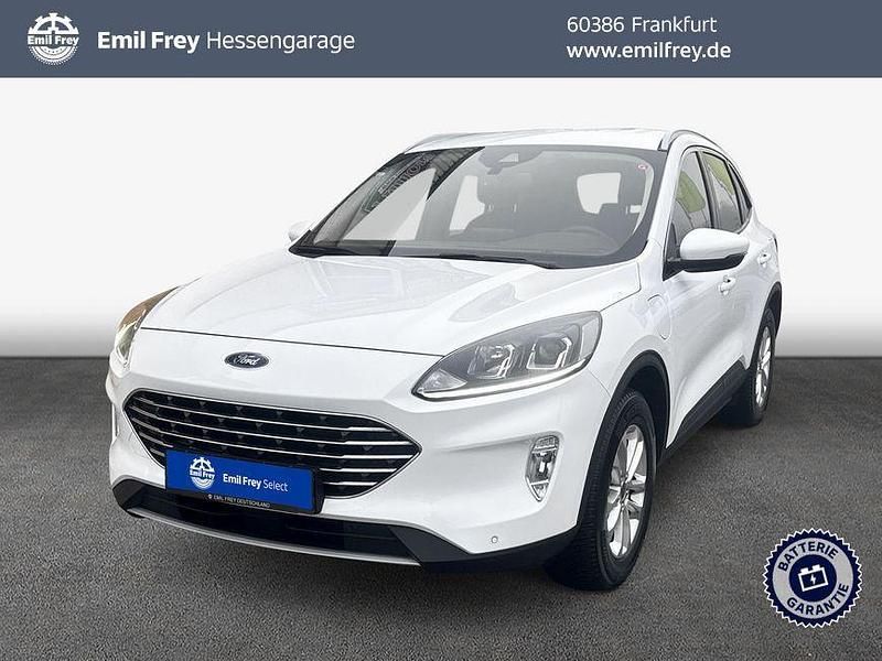 Frozen white Gebraucht 2022 Ford Kuga Titanium SUV | 20.550 € - Bild 1/3