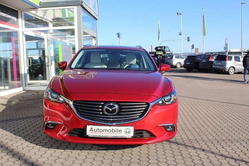 Gebraucht Mazda 6 Sports-Line 175 PS (128 kW) 2017 Rot Kombi