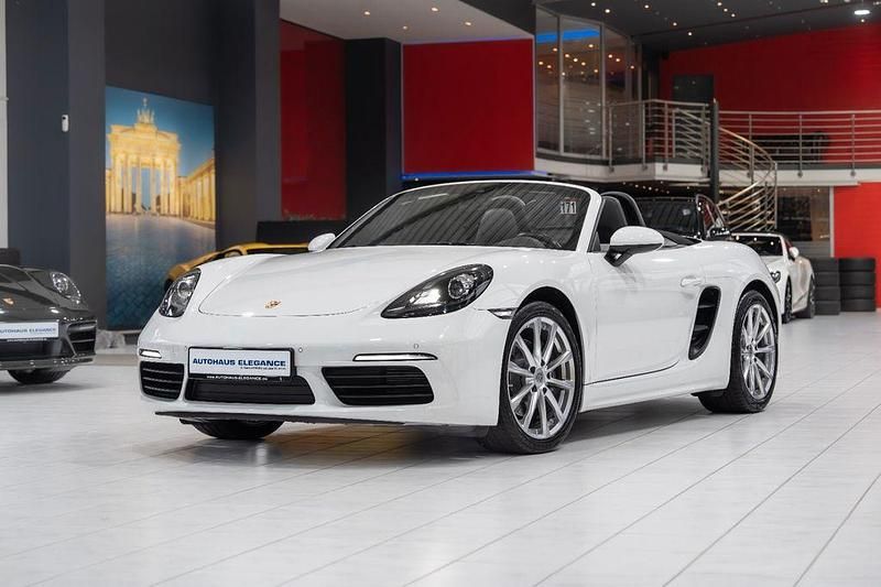 Weiß Gebraucht 2020 Porsche 718 Boxster Cabrio | 54.980 € - Bild 1/4