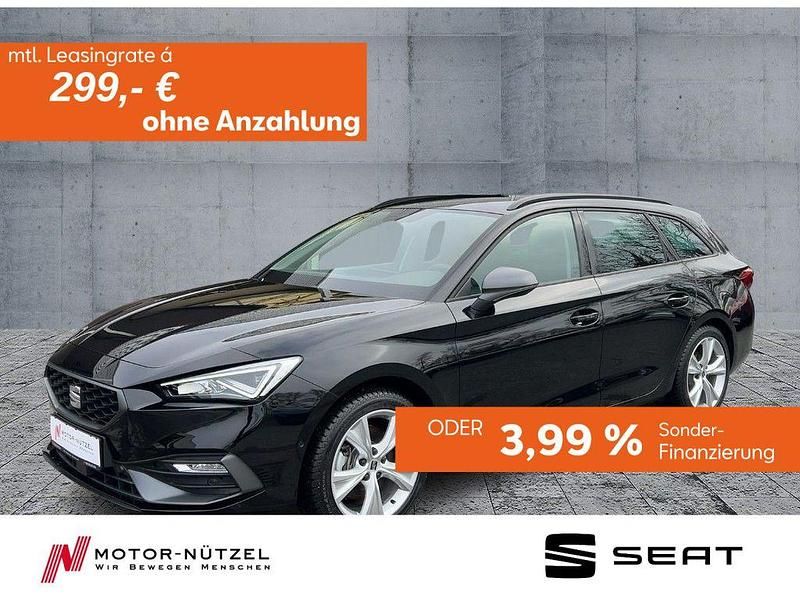 Schwarz Gebraucht 2024 Seat Leon ST FR-Line Kombi | 32.930 € (Teuer) - Bild 1/4