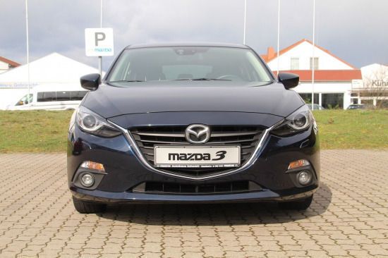 Gebraucht Mazda 3 105 PS (77 kW) 2016 Blau metallic Limousine