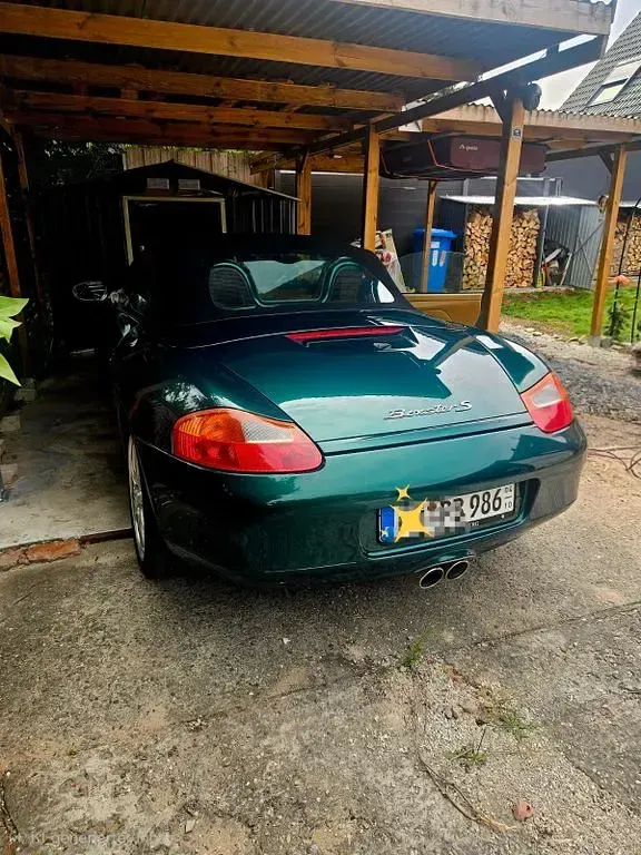 Gebraucht Porsche Boxster S 252 PS (185 kW) 1999 Grün Cabrio