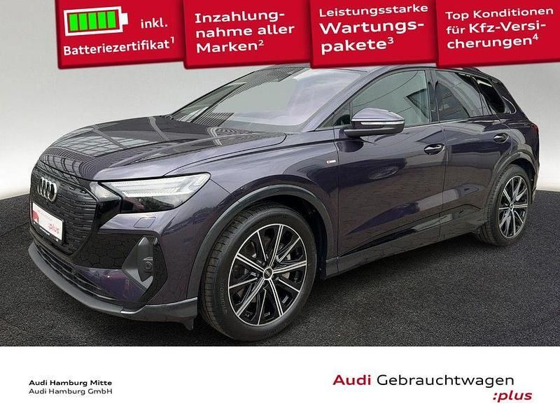 Auroraviolett metallic Gebraucht 2024 Audi Q4 e-tron Sport SUV | 48.880 € (Superpreis) - Bild 1/3