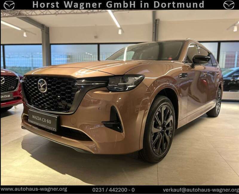 Melting copper metallic Neu 2025 Mazda CX-80 Homura-Line SUV | 63.290 € (Fairer Preis) - Bild 1/4