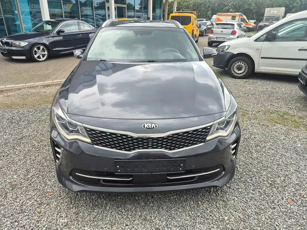 Gebraucht Kia Optima GT-Line 141 PS (103 kW) 2017 Grau Kombi