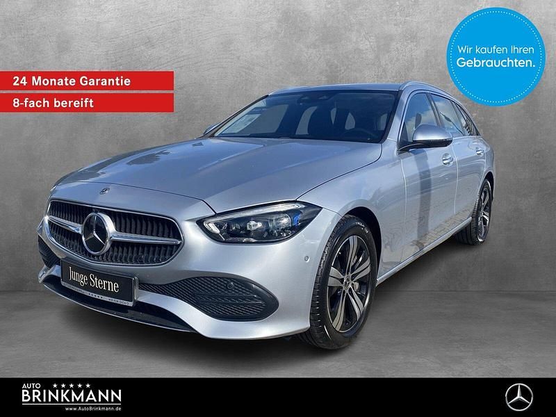 Silber Gebraucht 2021 Mercedes C220 Limousine | 37.990 € (Fairer Preis) - Bild 1/4