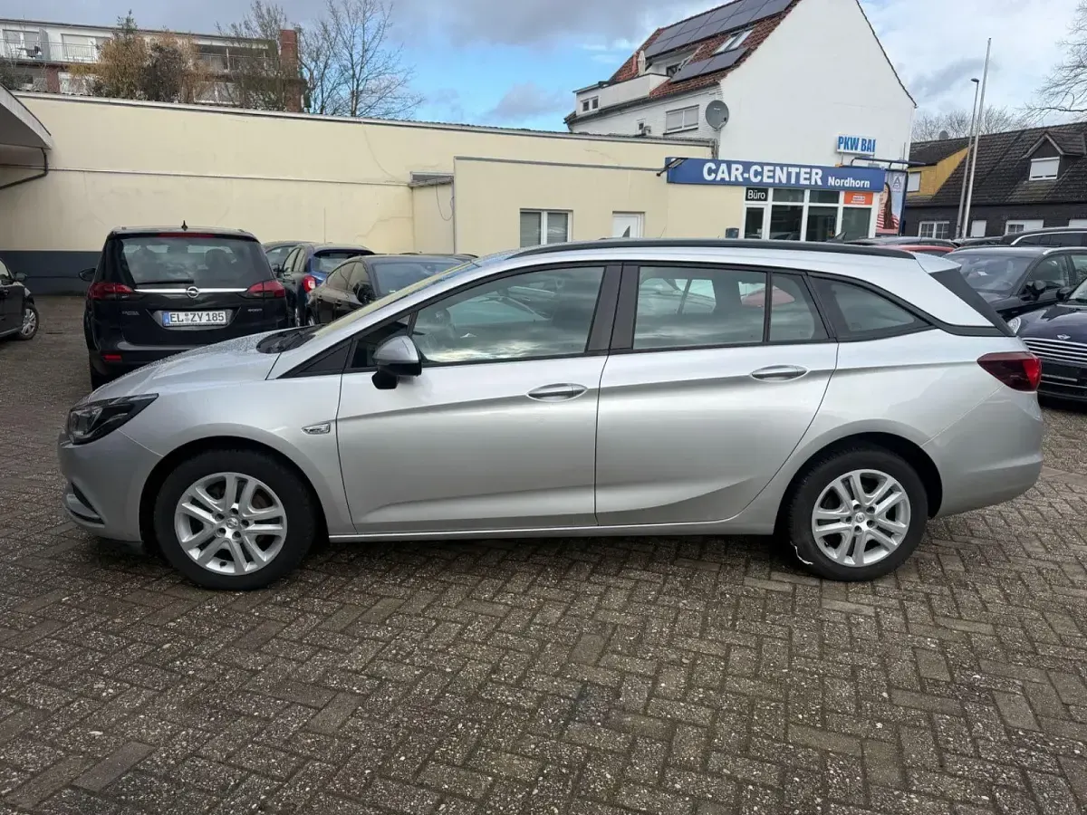Gebraucht Opel Astra 110 PS (80 kW) 2019 Silber Kombi