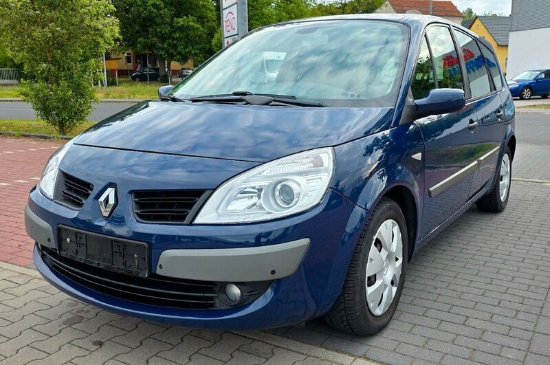 Blau Gebraucht 2008 Renault Grand Scénic II Van / Kleinbus | 1.999 € (Superpreis) - Bild 1/4