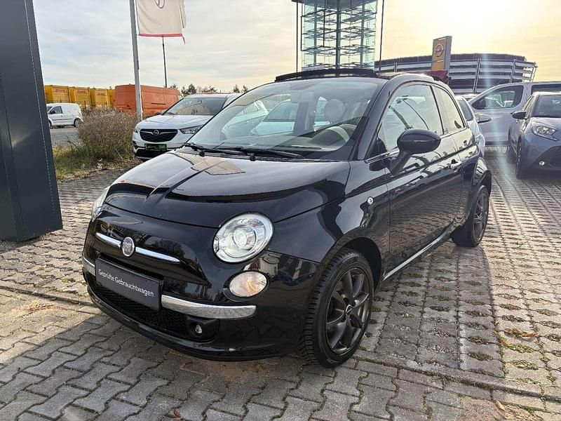 Carbon schwarz Gebraucht 2010 Fiat 500C Lounge Cabrio | 7.690 € (Fairer Preis) - Bild 1/4